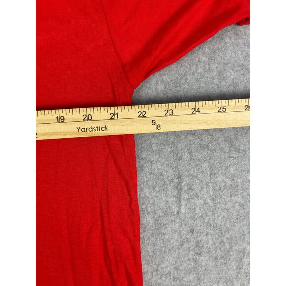 Charlie Brown Christmas T-Shirt Gildan Heavy Cotton Red Adult L - Picture 5 of 5